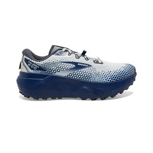 Brooks Caldera 6 Mens Trail Running Shoes Blue/White | USA-PXT203859